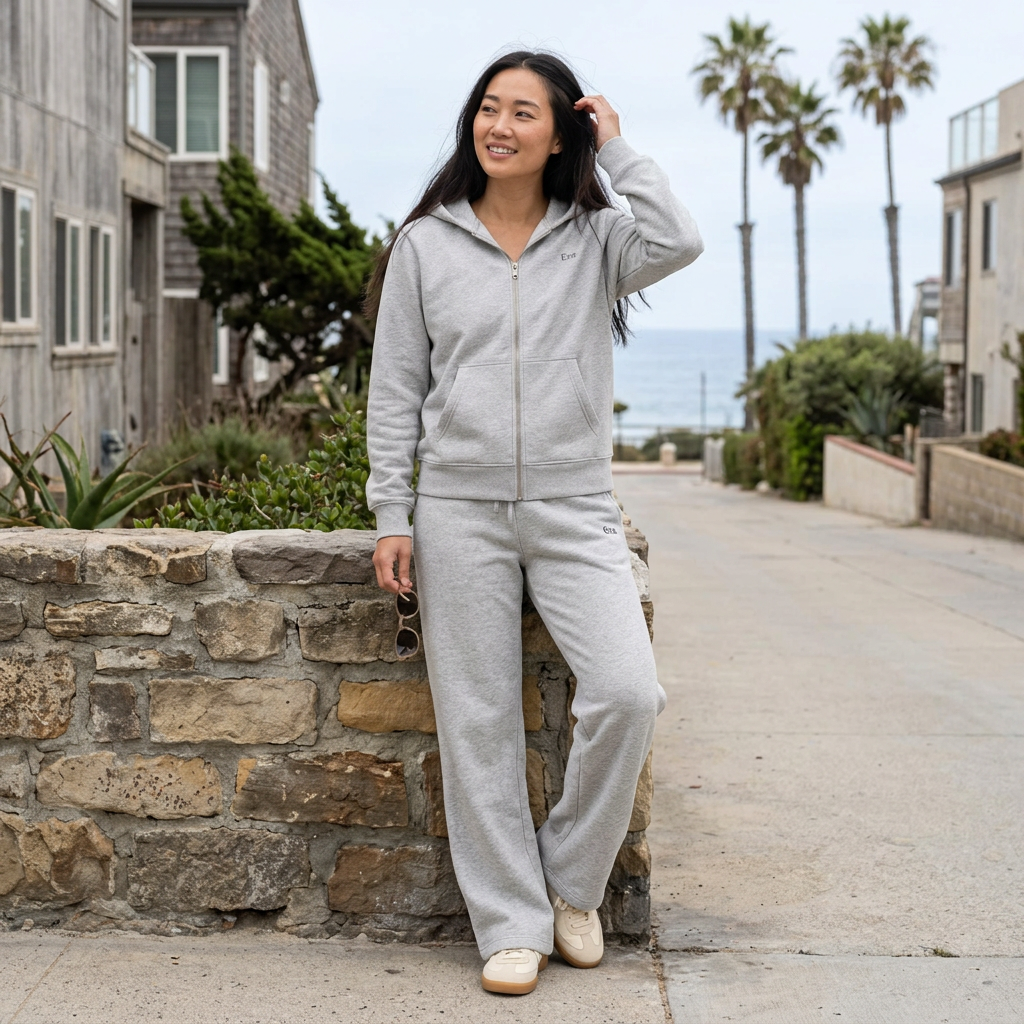 Flower Gray outdoor matching set