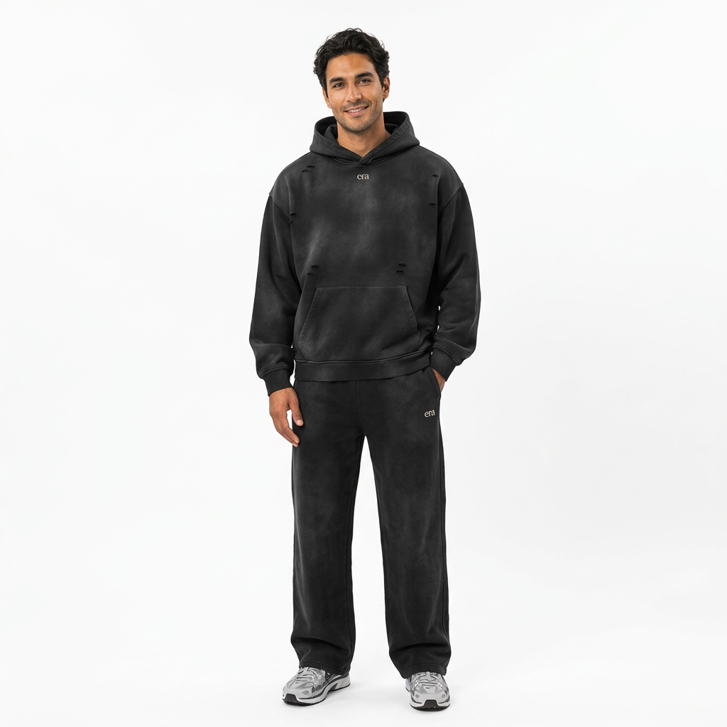 Full-body Black Signature matching set