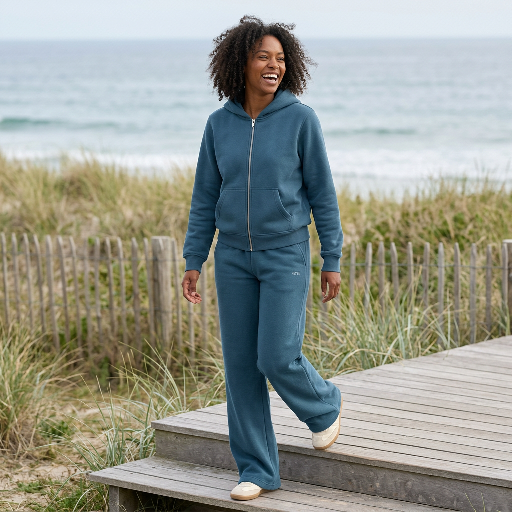 Haze Blue outdoor matching set
