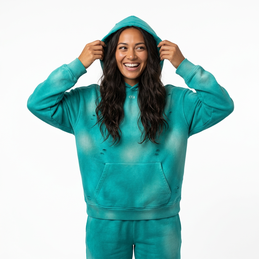 Peacock Blue Signature front hood-grab